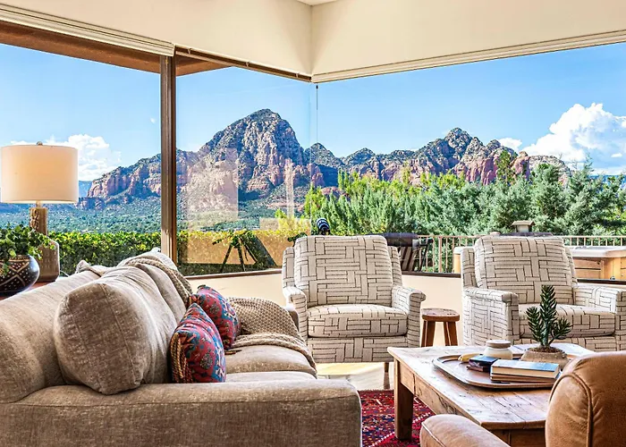 Luxury With 75' Lap Pool, Hot Tub & Breathtaking Vortex Views *