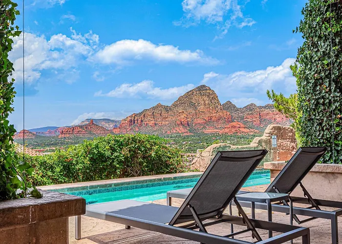 Luxury With 75' Lap Pool, Hot Tub & Breathtaking Vortex Views Hébergement de vacances Sedona
