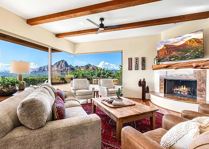 Luxury With 75' Lap Pool, Hot Tub & Breathtaking Vortex Views Sedona